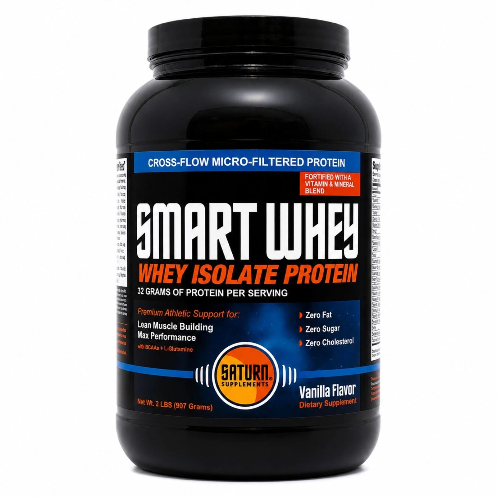 SATURN SMART WHEY ISOLADO - VAINILLA 2LB (900g)