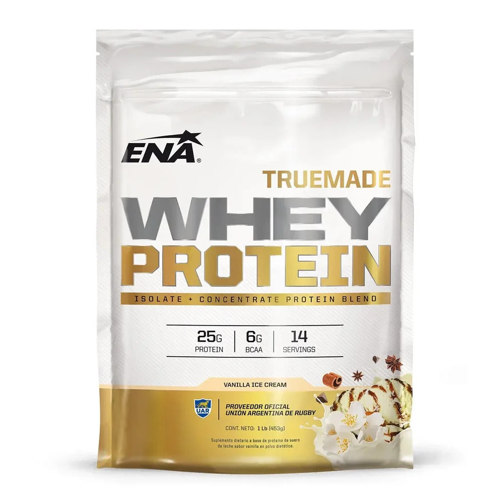 ENA WHEY TRUE MADE - VAINILLA 1LB (454gr)