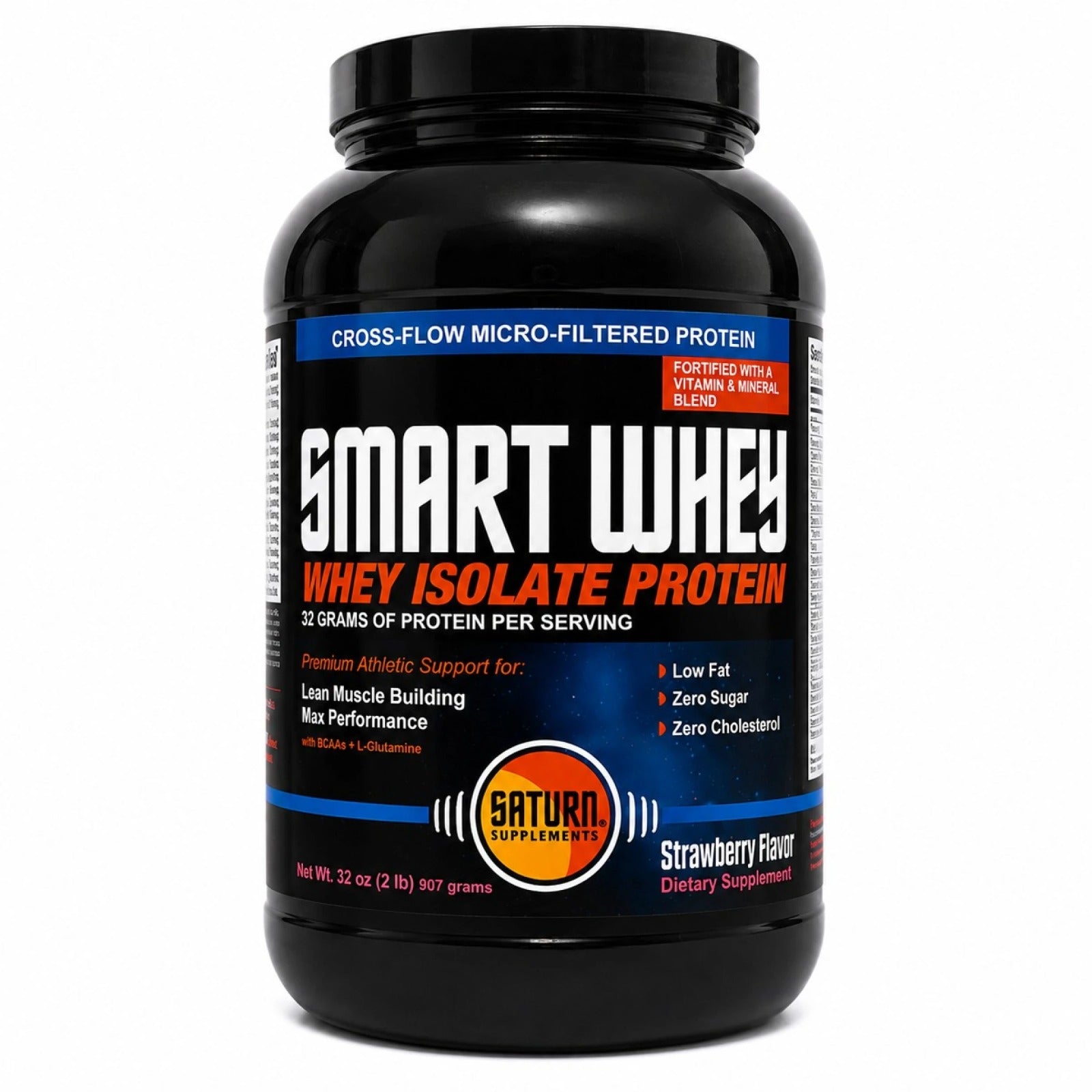 SATURN SMART WHEY ISOLADO - FRUTILLA 2LB (900g)