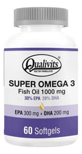 QUALIVITIS SUPER OMEGA 3 - 60 cápsulas