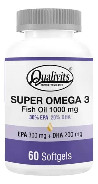QUALIVITIS SUPER OMEGA 3 - 60 cápsulas